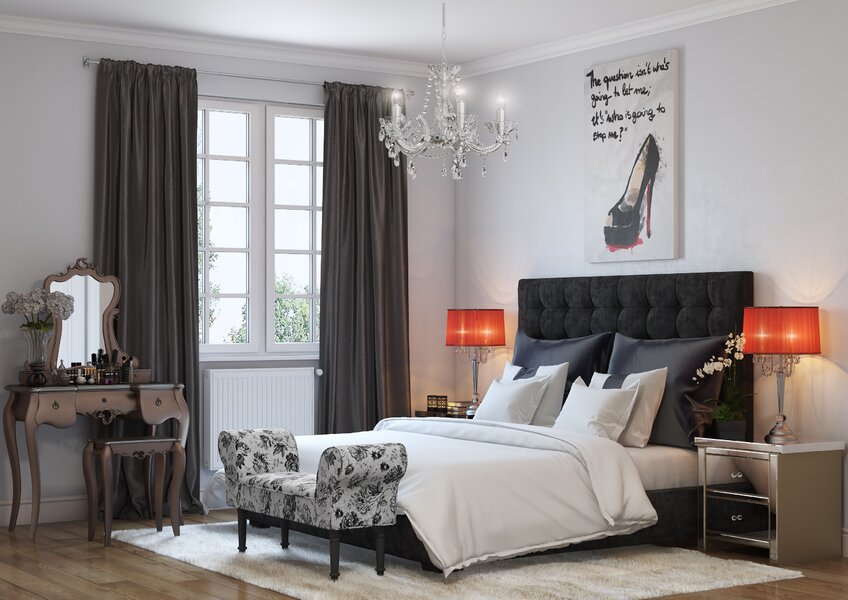 Glam Bedroom Design Photo By Wayfair